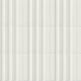 Textures   -   ARCHITECTURE   -   DECORATIVE PANELS   -   3D Wall panels   -   White panels  - White interior 3D wall panel texture seamless 02956 (seamless)