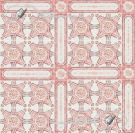 Textures   -   ARCHITECTURE   -   TILES INTERIOR   -   Ornate tiles   -   Geometric patterns  - Ceramic floor tile geometric patterns texture seamless 18888 (seamless)