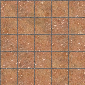 Textures   -   ARCHITECTURE   -   PAVING OUTDOOR   -   Terracotta   -   Blocks regular  - Cotto paving outdoor regular blocks texture seamless 06667 (seamless)