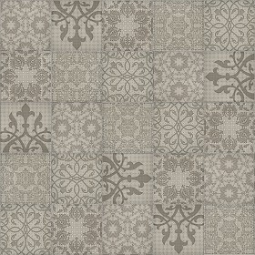 Textures   -   ARCHITECTURE   -   TILES INTERIOR   -   Ornate tiles   -   Patchwork  - Patchwork tile texture seamless 16617 (seamless)