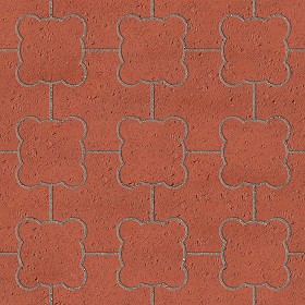 Textures   -   ARCHITECTURE   -   PAVING OUTDOOR   -   Terracotta   -   Blocks mixed  - Paving cotto mixed size texture seamless 06596 (seamless)