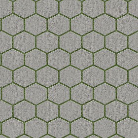 Textures   -   ARCHITECTURE   -   PAVING OUTDOOR   -  Hexagonal - Stone paving outdoor hexagonal texture seamless 06011
