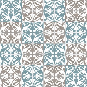 Textures   -   ARCHITECTURE   -   TILES INTERIOR   -   Cement - Encaustic   -  Encaustic - Traditional encaustic cement ornate tile texture seamless 13464