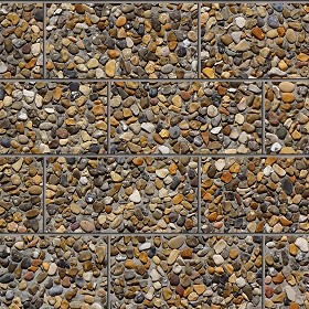 Textures   -   ARCHITECTURE   -   PAVING OUTDOOR   -  Washed gravel - Washed gravel paving outdoor texture seamless 17880