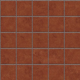 Textures   -   ARCHITECTURE   -   PAVING OUTDOOR   -   Terracotta   -  Blocks regular - Cotto paving outdoor regular blocks texture seamless 06668