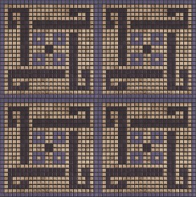 Textures   -   ARCHITECTURE   -   TILES INTERIOR   -   Mosaico   -   Classic format   -   Patterned  - Mosaico patterned tiles texture seamless 15056 (seamless)