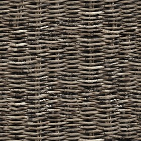 Textures   -   NATURE ELEMENTS   -  RATTAN &amp; WICKER - Old rattan texture seamless 12501