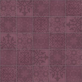Textures   -   ARCHITECTURE   -   TILES INTERIOR   -   Ornate tiles   -  Patchwork - Patchwork tile texture seamless 16618