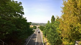 Textures   -   BACKGROUNDS &amp; LANDSCAPES   -   ROADS &amp; PARKINGS  - Provincial road landscape texture 17582