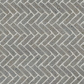 Textures   -   ARCHITECTURE   -   PAVING OUTDOOR   -   Pavers stone   -   Herringbone  - Stone paving outdoor herringbone texture seamless 06538 (seamless)