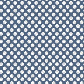 Textures   -   MATERIALS   -   METALS   -   Perforated  - Blue perforated metal texture seamless 10504 (seamless)