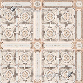 Textures   -   ARCHITECTURE   -   TILES INTERIOR   -   Ornate tiles   -   Geometric patterns  - Ceramic floor tile geometric patterns texture seamless 18890 (seamless)