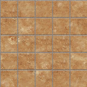 Textures   -   ARCHITECTURE   -   PAVING OUTDOOR   -   Terracotta   -   Blocks regular  - Cotto paving outdoor regular blocks texture seamless 06669 (seamless)