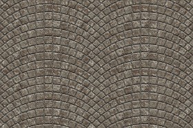 Textures   -   ARCHITECTURE   -   ROADS   -   Paving streets   -  Damaged cobble - Dirt street paving cobblestone texture seamless 07474