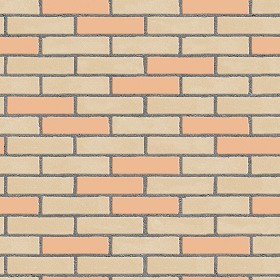 Textures   -   ARCHITECTURE   -   BRICKS   -   Facing Bricks   -  Smooth - Facing smooth bricks texture seamles 00281