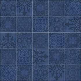 Textures   -   ARCHITECTURE   -   TILES INTERIOR   -   Ornate tiles   -   Patchwork  - Patchwork tile texture seamless 16619 (seamless)