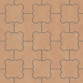 Textures   -   ARCHITECTURE   -   PAVING OUTDOOR   -   Terracotta   -   Blocks mixed  - Paving cotto mixed size texture seamless 06598 (seamless)