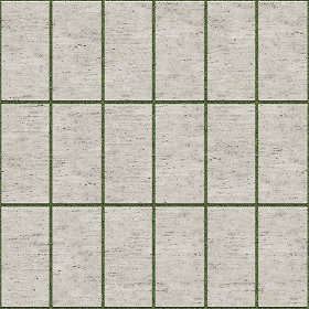 Textures   -   ARCHITECTURE   -   PAVING OUTDOOR   -   Marble  - Roman travertine paving outdoor texture seamless 17059 (seamless)