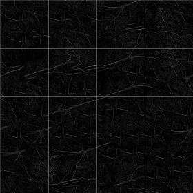 Textures   -   ARCHITECTURE   -   TILES INTERIOR   -   Marble tiles   -   Black  - Soapstone black marble tile texture seamless 14142 (seamless)