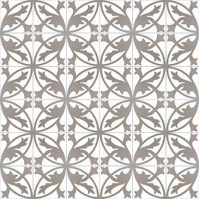 Textures   -   ARCHITECTURE   -   TILES INTERIOR   -   Cement - Encaustic   -  Encaustic - Traditional encaustic cement ornate tile texture seamless 13466