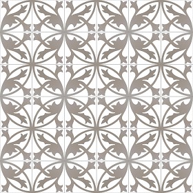 Textures   -   ARCHITECTURE   -   TILES INTERIOR   -   Cement - Encaustic   -   Encaustic  - Traditional encaustic cement ornate tile texture seamless 13466 (seamless)