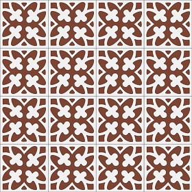 Textures   -   ARCHITECTURE   -   TILES INTERIOR   -   Cement - Encaustic   -  Victorian - Victorian cement floor tile texture seamless 13686