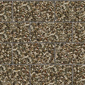 Textures   -   ARCHITECTURE   -   PAVING OUTDOOR   -  Washed gravel - Washed gravel paving outdoor texture seamless 17881