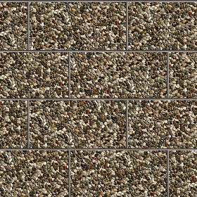 Textures   -   ARCHITECTURE   -   PAVING OUTDOOR   -   Washed gravel  - Washed gravel paving outdoor texture seamless 17881 (seamless)