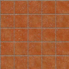 Textures   -   ARCHITECTURE   -   PAVING OUTDOOR   -   Terracotta   -  Blocks regular - Cotto paving outdoor regular blocks texture seamless 06670