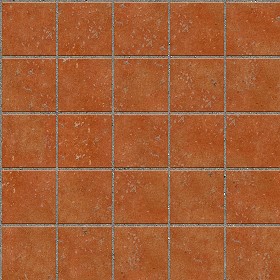 Textures   -   ARCHITECTURE   -   PAVING OUTDOOR   -   Terracotta   -   Blocks regular  - Cotto paving outdoor regular blocks texture seamless 06670 (seamless)