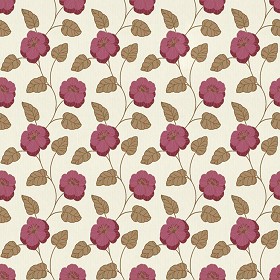 Textures   -   MATERIALS   -   WALLPAPER   -   Floral  - Floral wallpaper texture seamless 11014 (seamless)