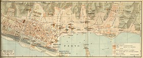 Textures   -   ARCHITECTURE   -   DECORATIVE PANELS   -   World maps   -  Vintage maps - Interior decoration Messina vintage map 03247
