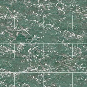 Textures   -   ARCHITECTURE   -   TILES INTERIOR   -   Marble tiles   -   Green  - Malachite green marble floor tile texture seamless 14454 (seamless)