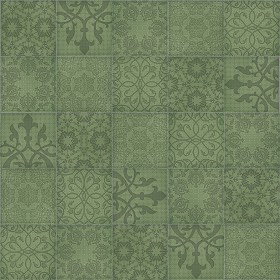 Textures   -   ARCHITECTURE   -   TILES INTERIOR   -   Ornate tiles   -   Patchwork  - Patchwork tile texture seamless 16620 (seamless)