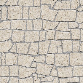 Textures   -   ARCHITECTURE   -   PAVING OUTDOOR   -   Flagstone  - Roman travertine paving flagstone texture seamless 05897 (seamless)