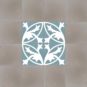 Textures   -   ARCHITECTURE   -   TILES INTERIOR   -   Cement - Encaustic   -  Encaustic - Traditional encaustic cement ornate tile texture seamless 13467