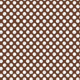 Textures   -   MATERIALS   -   METALS   -  Perforated - Brown perforated metal texture seamless 10506