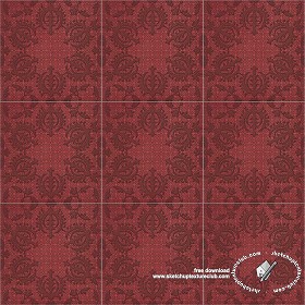 Textures   -   ARCHITECTURE   -   TILES INTERIOR   -   Ornate tiles   -   Mixed patterns  - Ceramic ornate tile texture seamless 20261 (seamless)