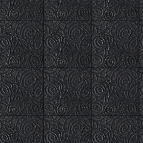 Textures   -   ARCHITECTURE   -   TILES INTERIOR   -  Stone tiles - Lava square ornate tile texture seamless 15992