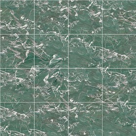 Textures   -   ARCHITECTURE   -   TILES INTERIOR   -   Marble tiles   -   Green  - Malachite green marble floor tile texture seamless 14455 (seamless)