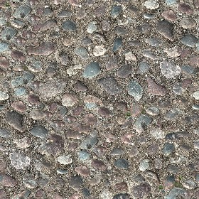 Textures   -   ARCHITECTURE   -   ROADS   -   Paving streets   -  Rounded cobble - Rounded cobblestone texture seamless 07516