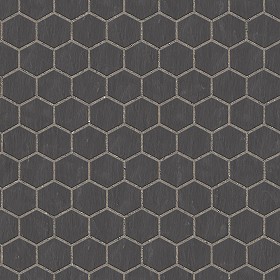Textures   -   ARCHITECTURE   -   PAVING OUTDOOR   -   Hexagonal  - Slate paving outdoor hexagonal texture seamless 06015 (seamless)