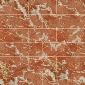 Textures   -   ARCHITECTURE   -   TILES INTERIOR   -   Marble tiles   -   Red  - Alicante red marble floor tile texture seamless 14616 (seamless)
