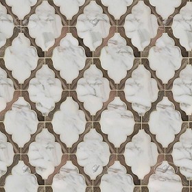 Textures   -   ARCHITECTURE   -   TILES INTERIOR   -   Marble tiles   -   Marble geometric patterns  - American white marble tile with raw wood texture seamless 21147 (seamless)