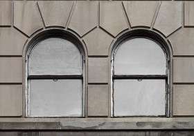 Textures   -   ARCHITECTURE   -   BUILDINGS   -   Windows   -   mixed windows  - Arched stone window texture 01067