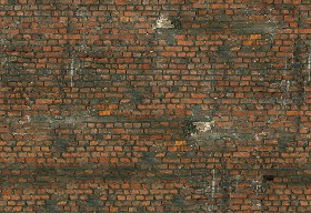 Textures   -   ARCHITECTURE   -   BRICKS   -   Damaged bricks  - Damaged bricks texture seamless 00136 (seamless)