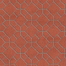 Textures   -   ARCHITECTURE   -   PAVING OUTDOOR   -   Terracotta   -   Blocks mixed  - Paving cotto mixed size texture seamless 06601 (seamless)