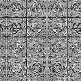 Textures   -   MATERIALS   -   METALS   -  Panels - Silver metal panel texture seamless 10425