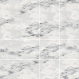 Textures   -   ARCHITECTURE   -   TILES INTERIOR   -   Marble tiles   -  White - America white marble floor tile texture seamless 14837