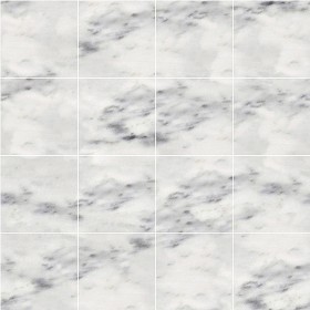 Textures   -   ARCHITECTURE   -   TILES INTERIOR   -   Marble tiles   -   White  - America white marble floor tile texture seamless 14837 (seamless)